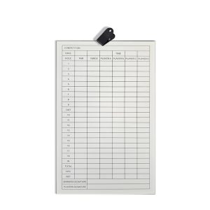 Robera Pro Scorecard and Holder Kit